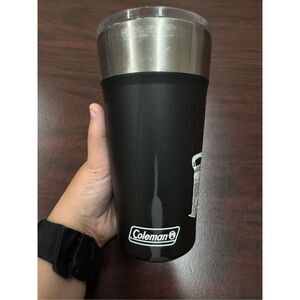 Coleman Black 20 Oz. Insulated Tumbler Cup with Bottle Opener
